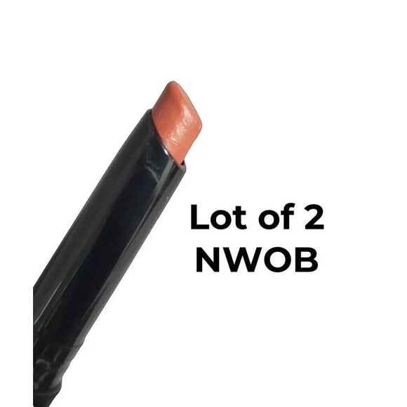 Vincent Longo Lipstick Lot of 2 Siena 10705 Nude Earth Tone Longwear NEW - Picture 2 of 11